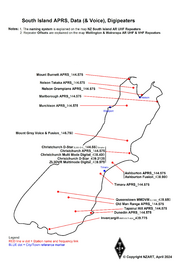 South Island Data/Digital Map